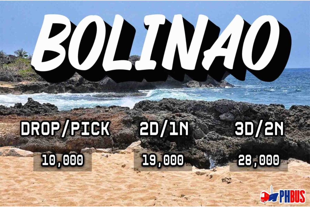 Van Rent from Manila to Bolinao