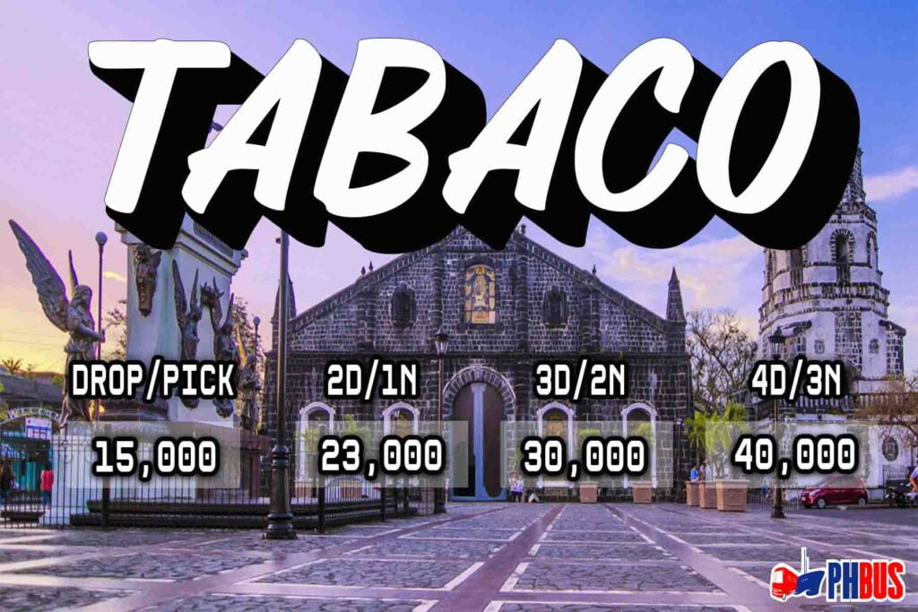 Van Rent from Manila to Tabaco